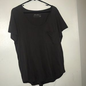 Eddie Bauer loose T-shirt w| pocket
